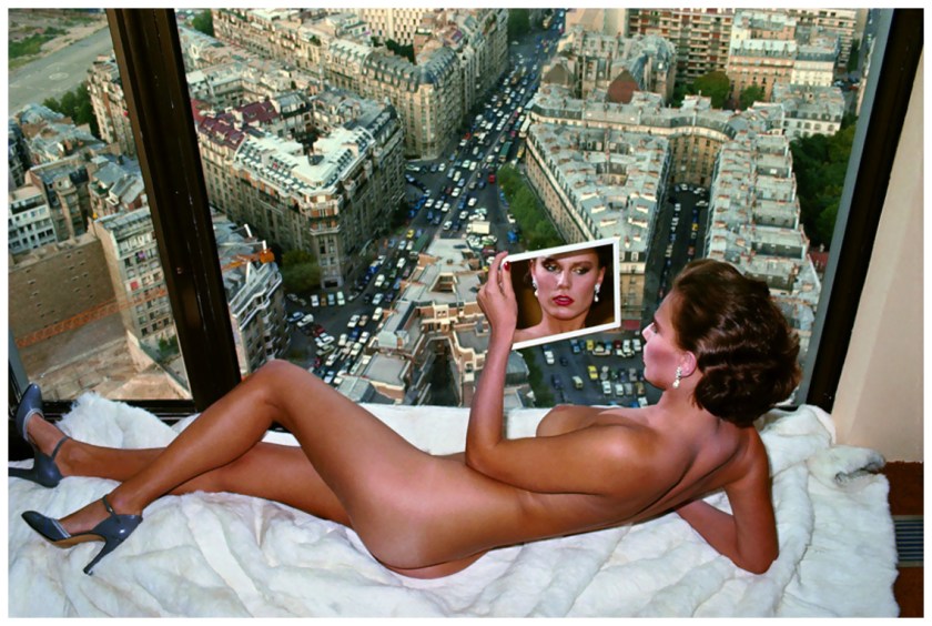Helmut Newton, Bergström Over Paris, 1976