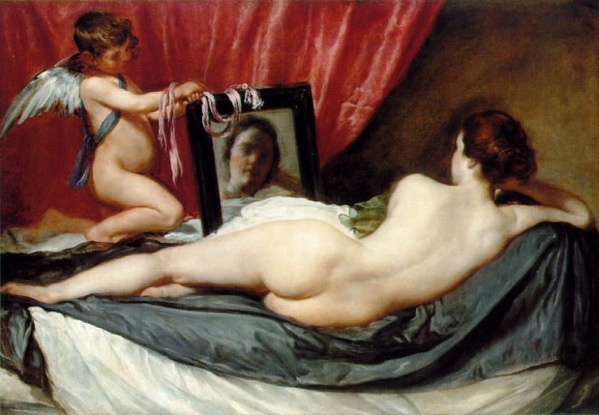 Diego Velázquez, Venere allo specchio, 1644-48